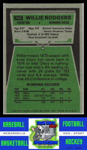 1975 Topps #166 Willie Rodgers VG+