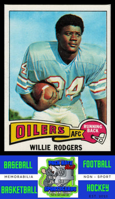 1975 Topps #166 Willie Rodgers VG+