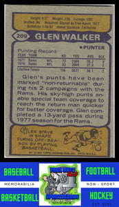 1979 Topps #209 Glen Walker VG+