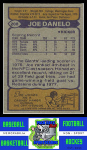 1979 Topps #208 Joe Danelo VG+