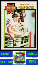 Load image into Gallery viewer, 1979 Topps #233 Ken MacAfee Cream Colored Back VG+