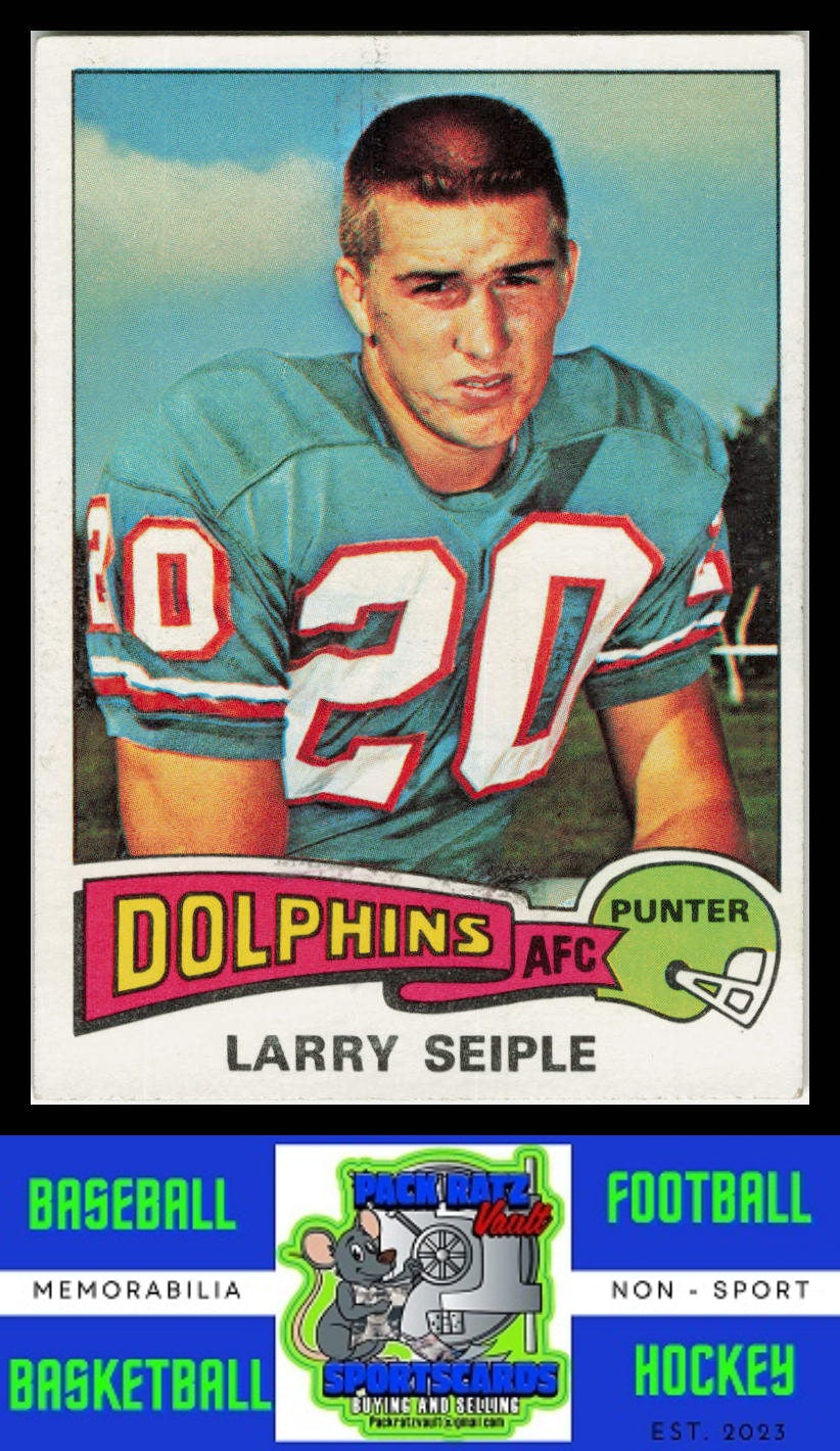 1975 Topps #22 Larry Seiple VG+