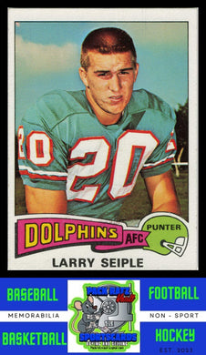 1975 Topps #22 Larry Seiple VG+