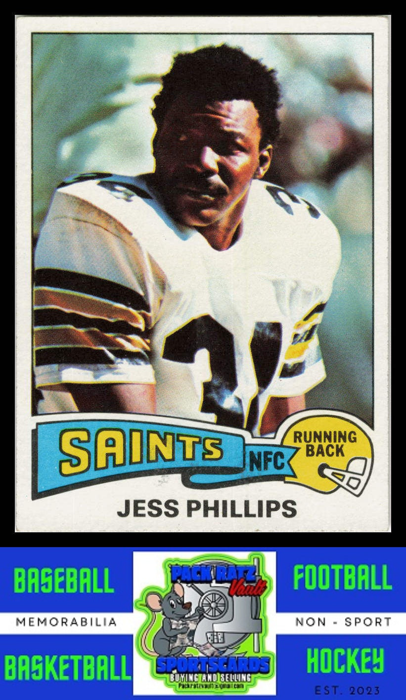 1975 Topps #21 Jess Phillips VG+