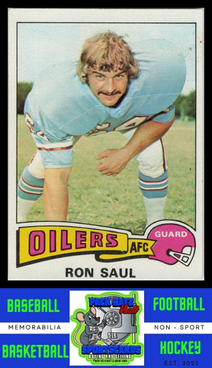 1975 Topps #24 Ron Saul VG+