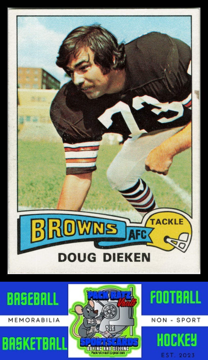 1975 Topps #23 Doug Dieken VG+