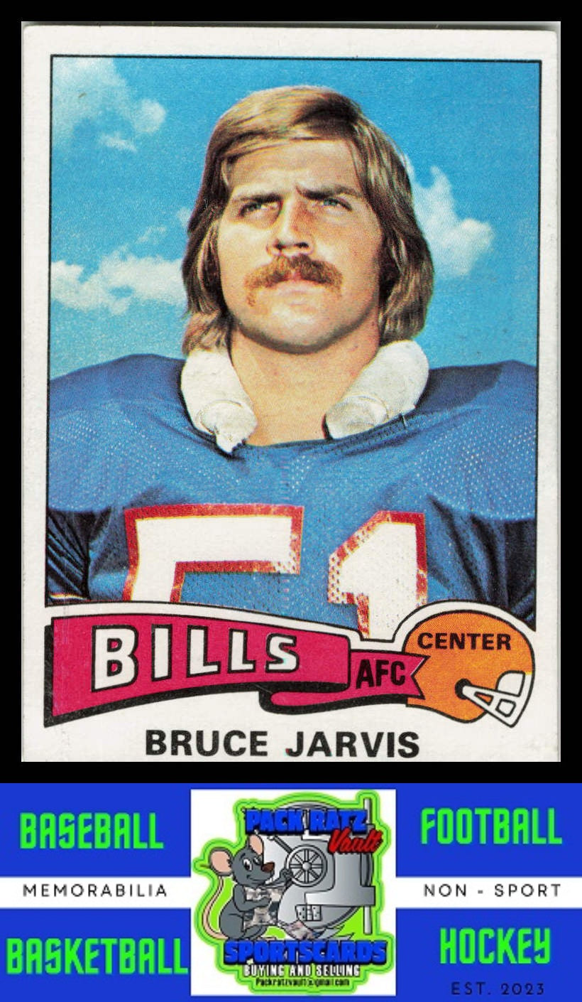 1975 Topps #27 Bruce Jarvis VG+