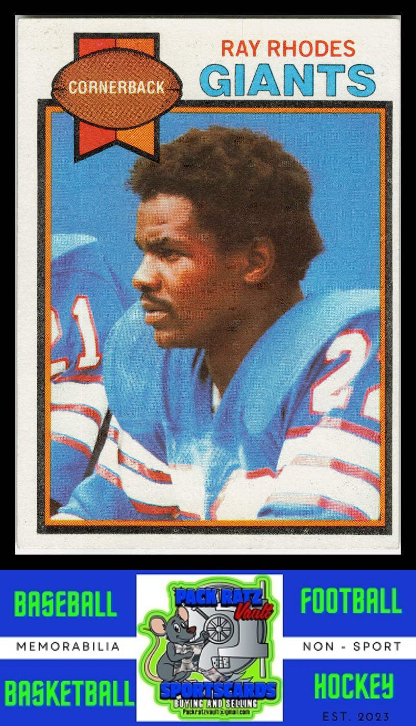 1979 Topps #412 Ray Rhodes VG+