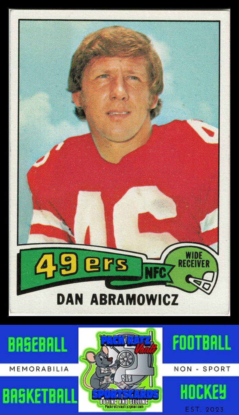 1975 Topps #32 Dan Abramowicz VG+