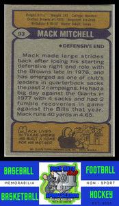 1979 Topps #93 Mack Mitchell VG+