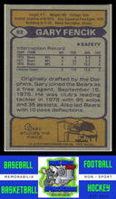 Load image into Gallery viewer, 1979 Topps #92 Gary Fencik VG+