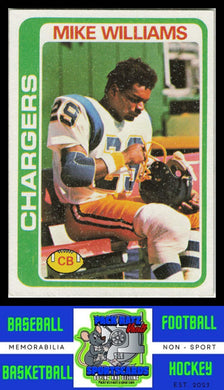 1978 Topps #152 Mike Williams VG+