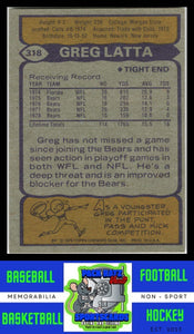 1979 Topps #318 Greg Latta VG+