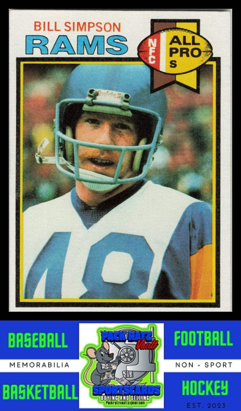 1979 Topps #312 Bill Simpson VG+