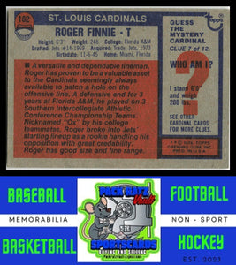 1976 Topps #162 Roger Finnie VG+