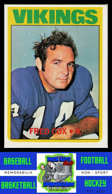 1972 Topps #194 Fred Cox VG+