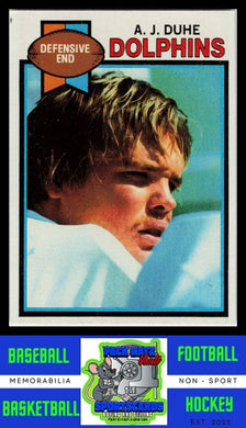 1979 Topps #162 A.J. Duhe VG+