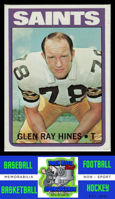 1972 Topps #242 Glen Ray Hines VG+