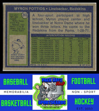 Load image into Gallery viewer, 1972 Topps #243 Myron Pottios VG+