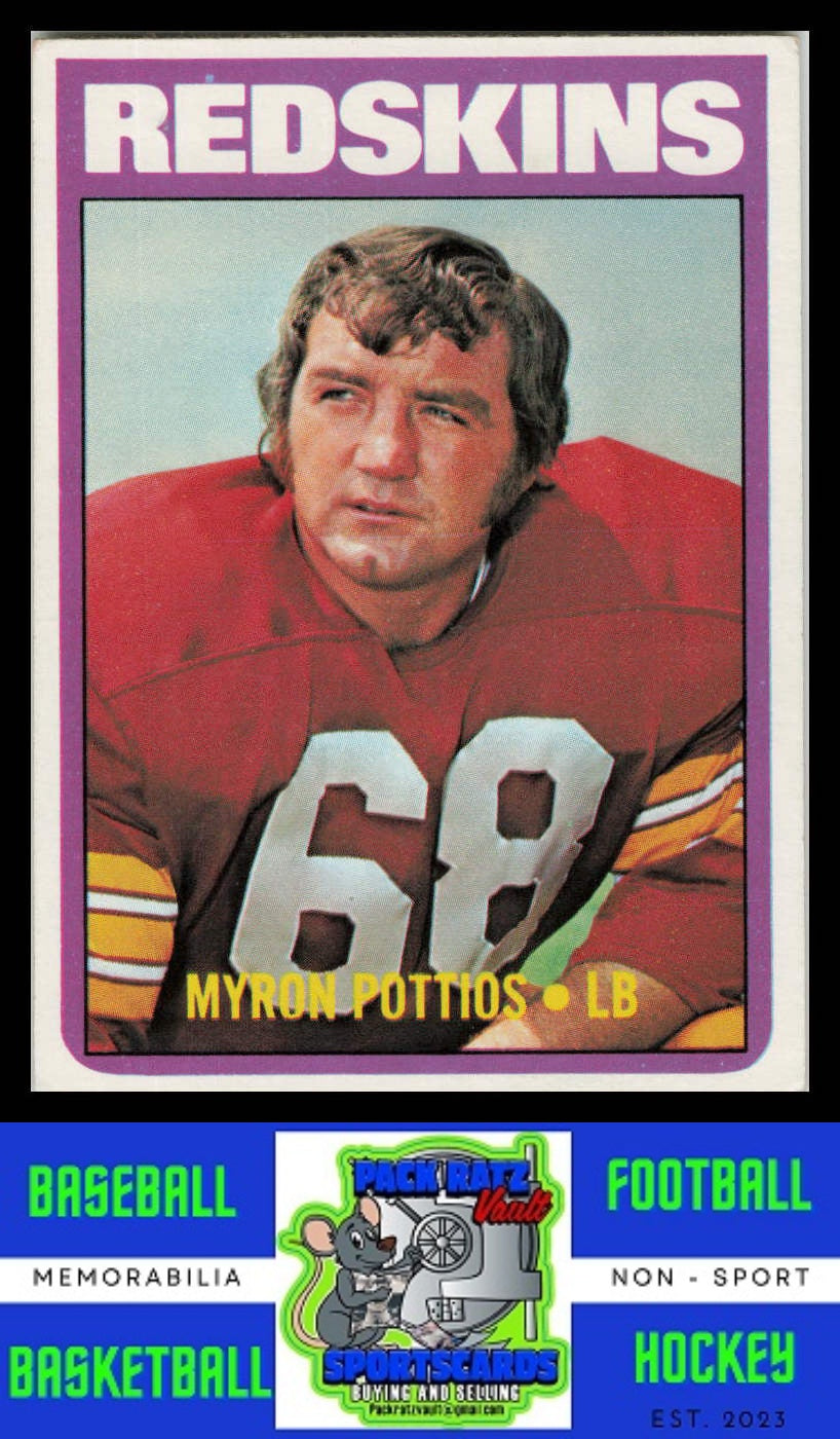 1972 Topps #243 Myron Pottios VG+