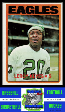 1972 Topps #201 Leroy Keyes VG+