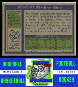 1972 Topps #176 John Charles VG+