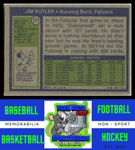 1972 Topps #171 Jim Butler VG+