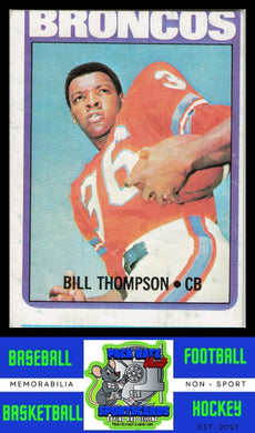 1972 Topps #24 Bill Thompson VG+