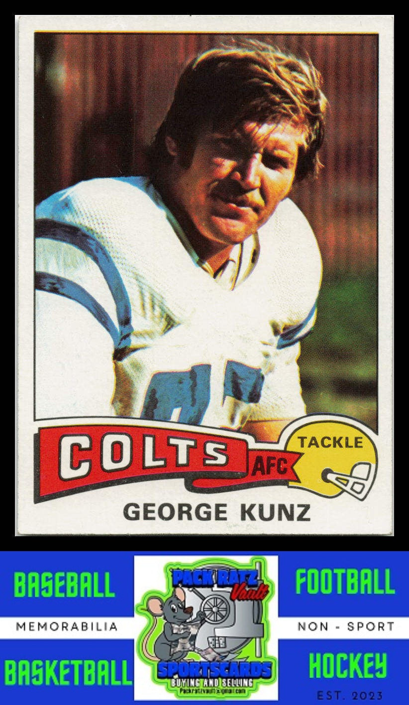 1975 Topps #117 George Kunz VG+