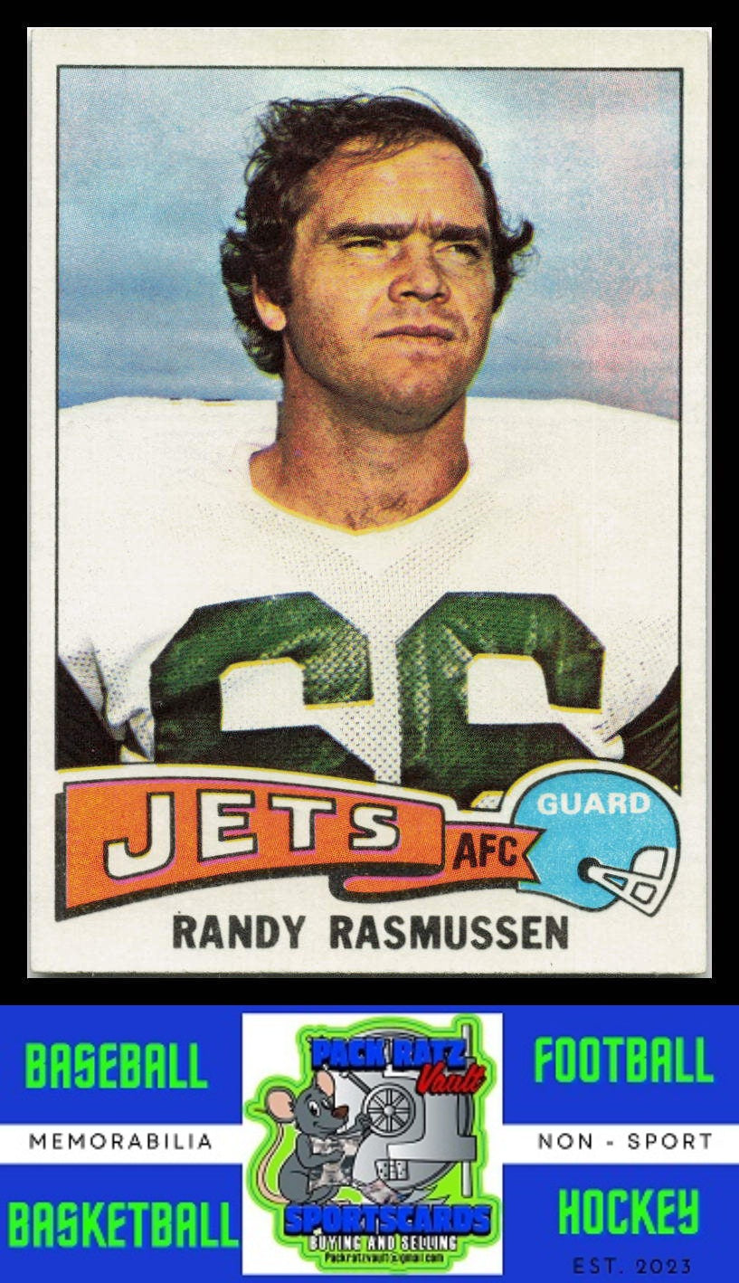 1975 Topps #36 Randy Rasmussen VG+