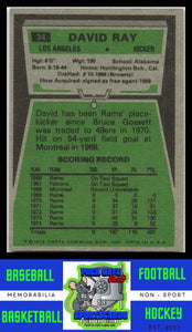 1975 Topps #34 David Ray VG+