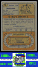 Load image into Gallery viewer, 1974 Topps #52 Steve Owens VG+