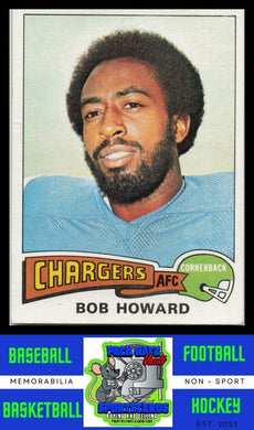 1975 Topps #37 Bob Howard VG+