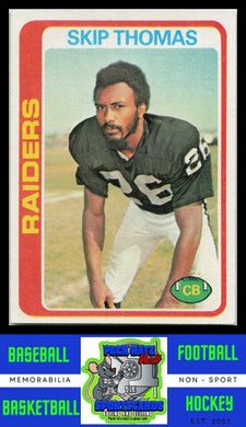 1978 Topps #8 Skip Thomas VG+