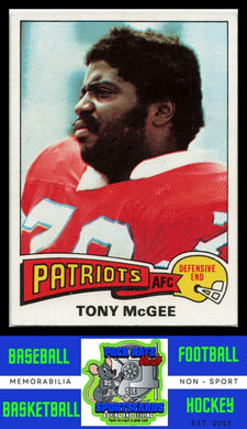 1975 Topps #41 Tony Mcgee VG+