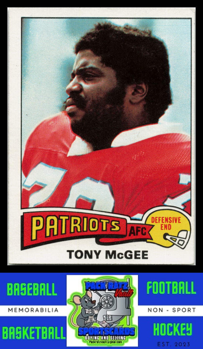 1975 Topps #41 Tony Mcgee VG+