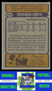 1979 Topps #294 Sherman Smith VG+