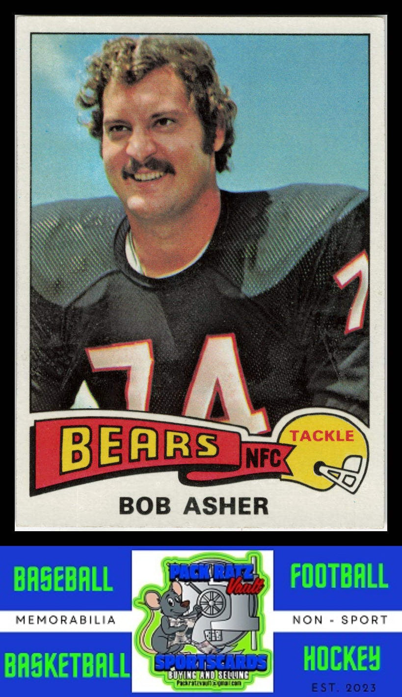 1975 Topps #11 Bob Asher VG+