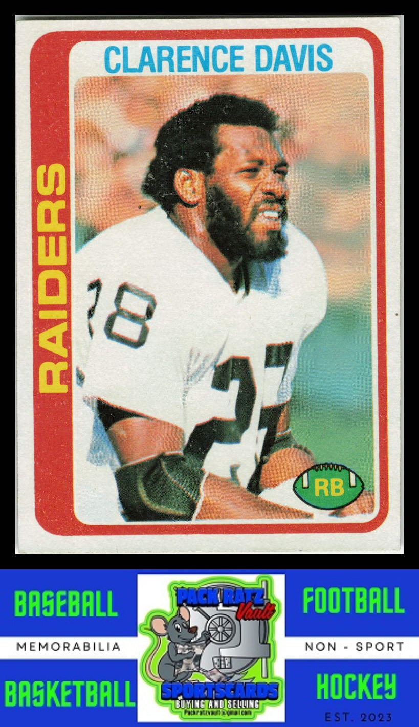 1978 Topps #108 Clarence Davis VG+