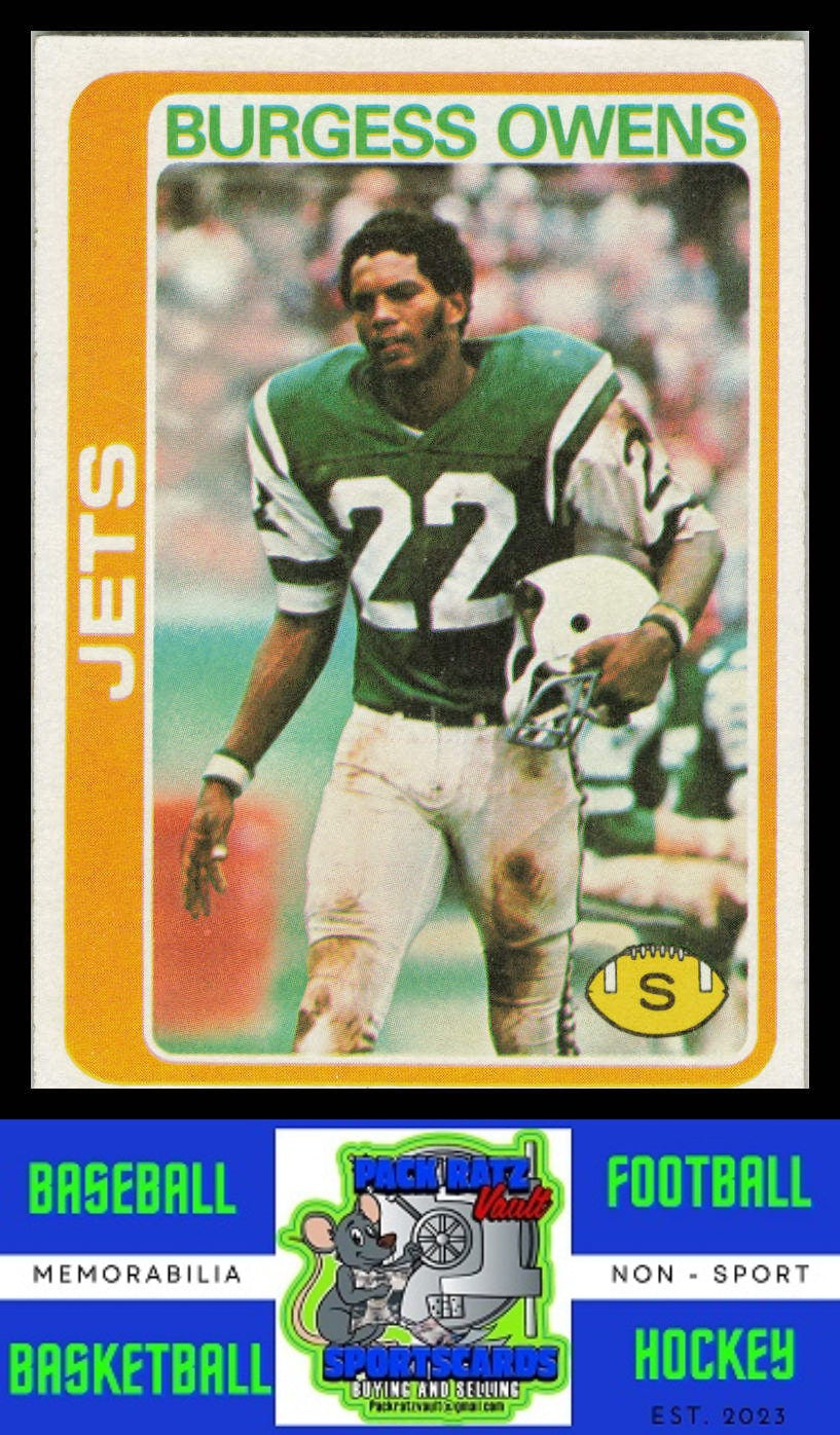 1978 Topps #121 Burgess Owens VG+