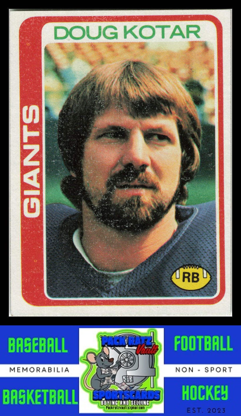 1978 Topps #119 Doug Kotar VG+