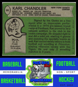 1978 Topps #99 Karl Chandler VG+