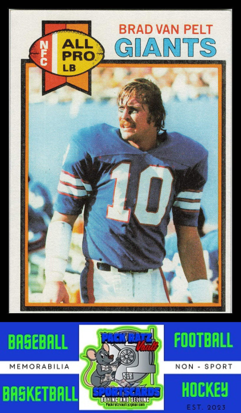 1979 Topps #140 Brad Van Pelt VG+