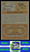 Load image into Gallery viewer, 1974 Topps #61 Rufus Mayes VG+