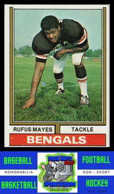 1974 Topps #61 Rufus Mayes VG+