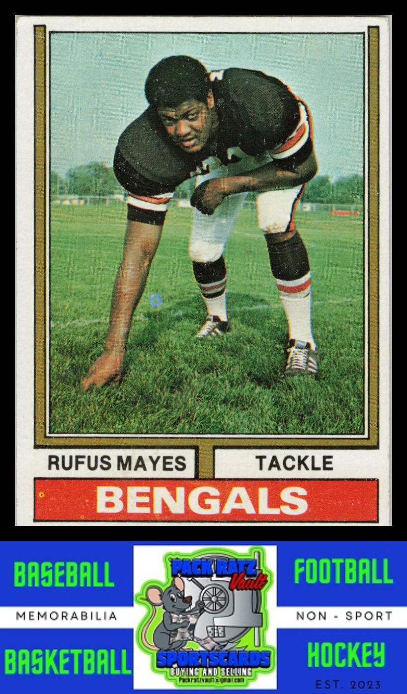 1974 Topps #61 Rufus Mayes VG+