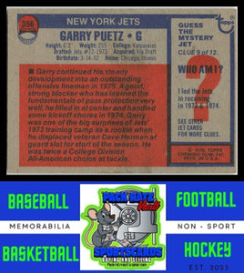 1976 Topps #356 Garry Puetz VG+