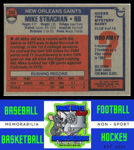 1976 Topps #353 Mike Strachan VG+