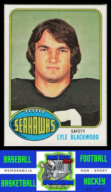 1976 Topps #347 Lyle Blackwood VG+