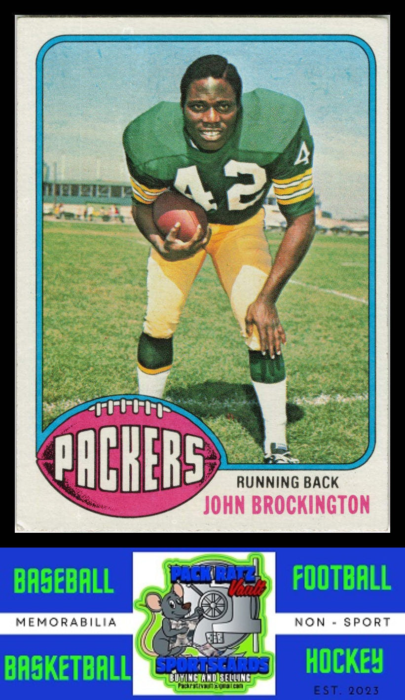 1976 Topps #345 John Brockington VG+